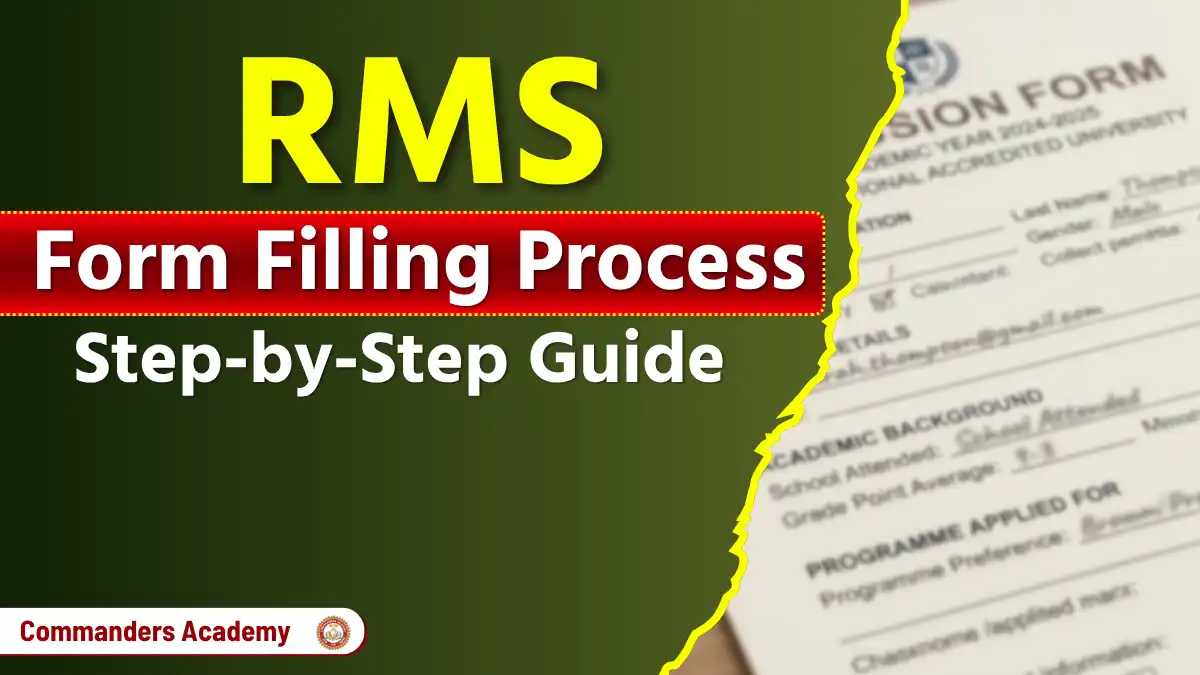 RMS Form Filling Process