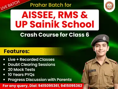 Sainik School Class 6 Coaching